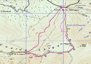 Mapa de la ruta